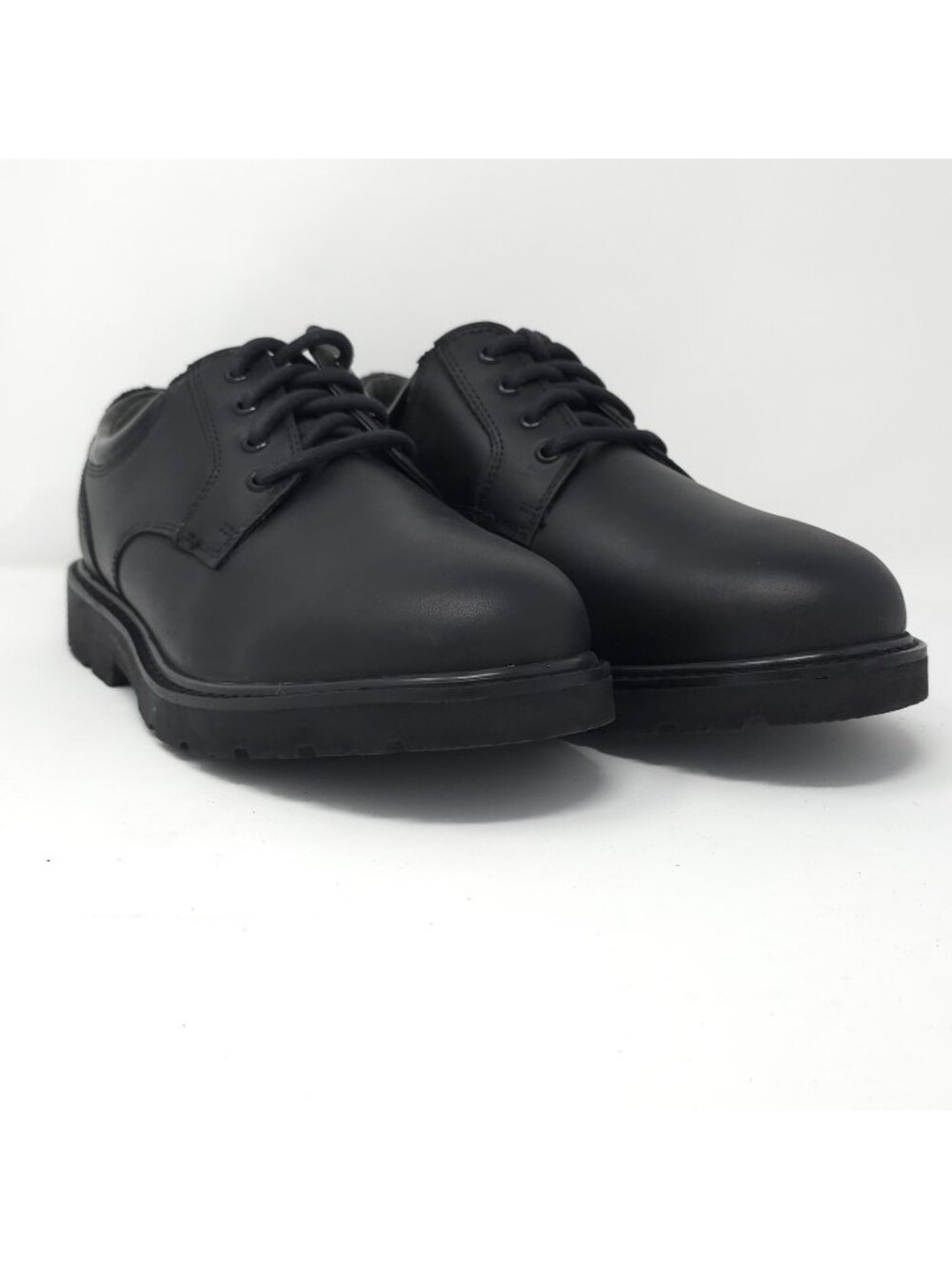 New Dockers Oxford Shelter Black Full Grain Leather Plain Toe Men’s 8W